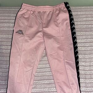 Pink Kappa Trackpants